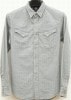 (���֥륢���륨��) RRL �������� �������ܥ��� ���������󥷥�� ����ǥ��� ��� Western shirt Blue