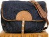 ���֥륢���륨��) RRL �ǥ˥� �쥶�� �᡼��Хå� Denim-Leather Mailbag
