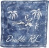 (���֥륢���륨��) RRL ������ �������� �ե饬���� �ϥ磻���� �Х���� Indigo-Dyed Cotton Bandanna Made In Japan