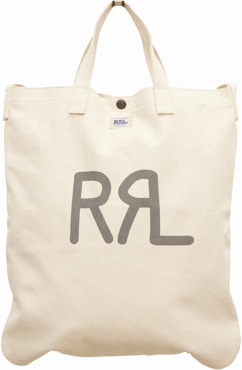 ダブルアールエル) RRL シーデッド キャンバス マーケット トート
