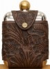 (֥륢륨) RRL ġ ӥ 쥶 ҥå ե饹 Tooled Leather Hip Flask