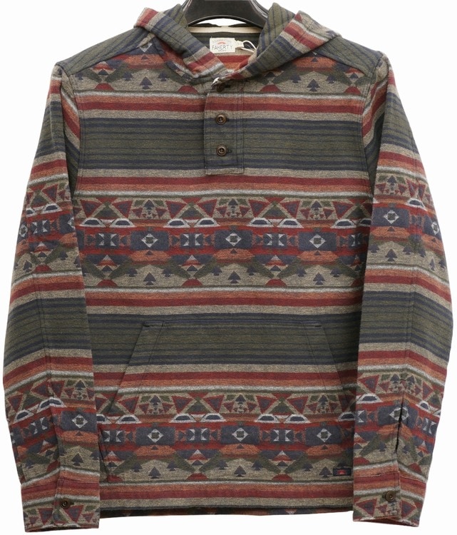 FAHERTY BRAND (ファリティ ブランド) ネイティブ柄 フーディ