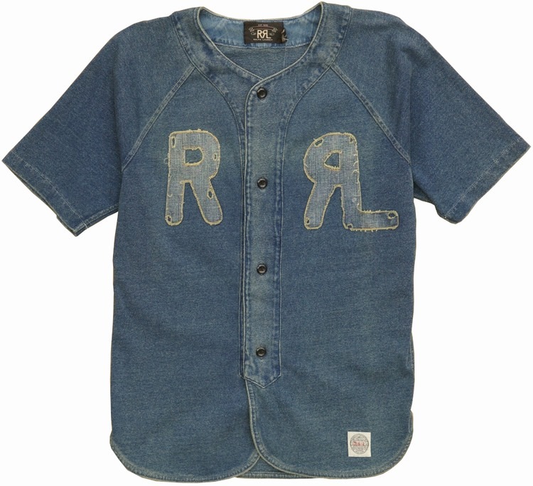 RRL ダブルアールエル ベースボールシャツ インディゴＸＬサイズ 000000003177_RXiYYHB.jpg