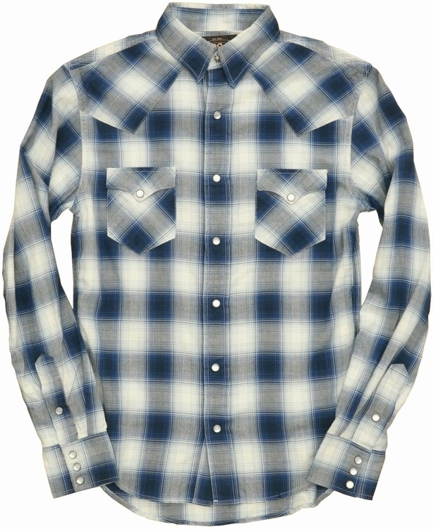 RRL フランネルコンチョシャツMサイズ