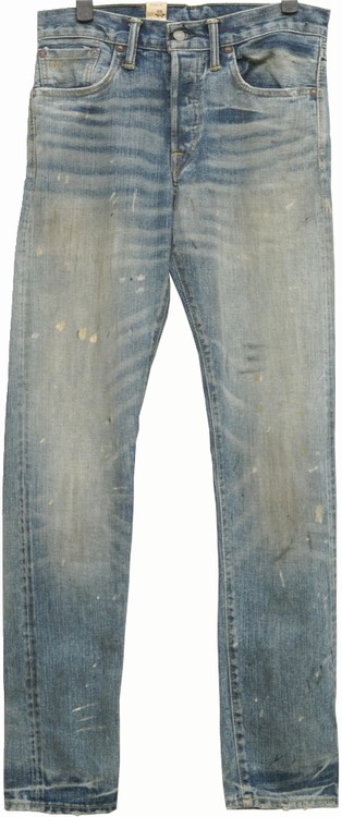 ダブルアールエル) RRL 日本製デニム使用 Camden Wash スリムナロー 