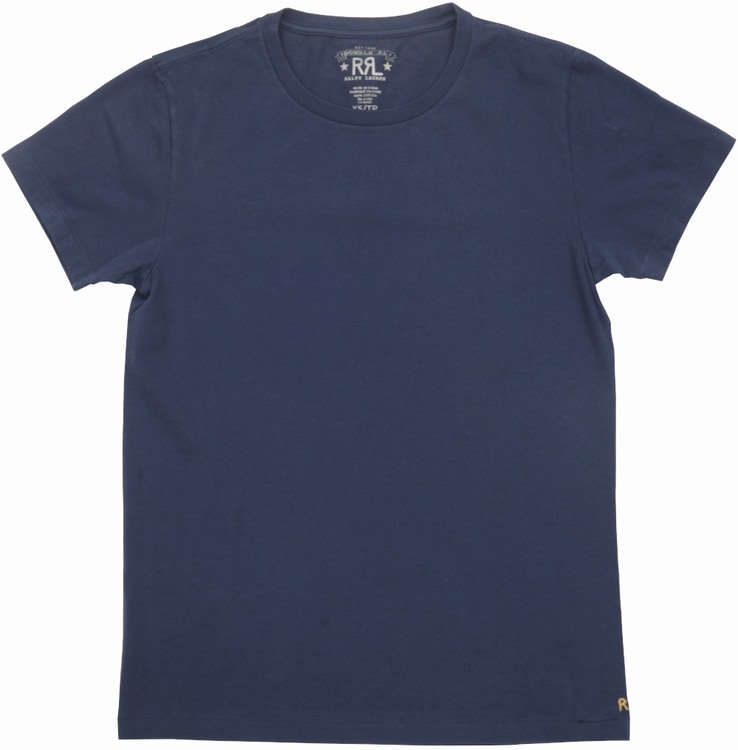 【RRL】ガーメントダイドクルーネックTシャツ ダブルアールエル) RRL ガーメント ダイド クルーネック T