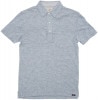 FAHERTY BRAND (եƥ ֥) Ⱦµ ݥ ߤ饤ȥ֥롼  Short Sleeve Heather Polo Faded Denim