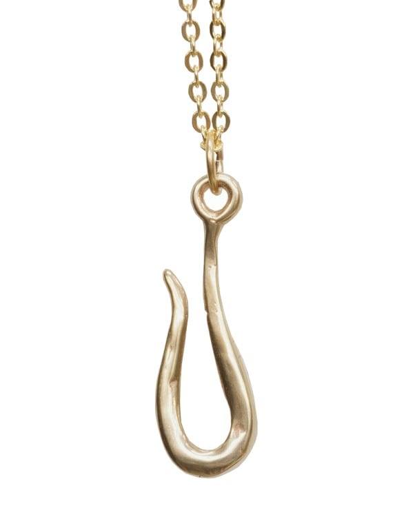 LHN Jewelry アメリカ製 フック ネックレス Hook Neckles 真鍮 LHN Jewelry(エルエイチエヌ ジュエリー) アメリカ製 フック