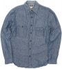 ڰʡ(֥륢륨) RRL åȥ֥  ֥롼  Cotton-Blend Work Shirt