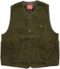 Dehen 1920(ǡإ)  桼ƥƥ ٥ ꡼  Knit Utility Vest Olive