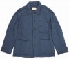 Dehen 1920(�ǡ��إ�) �˥å� ���祢 ������ �֥롼 ��� Knit Chore Coat Centennial Blue