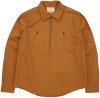 Dehen 1920(ǡإ) 1/4 å  ֥饦  ꥫ Zip Work Shirt Brown