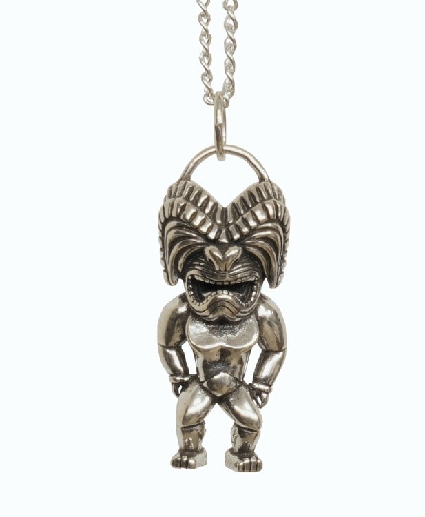 LHN Jewelry アメリカ製 Tiki Man ネックレス シルバー LHN Jewelry(エルエイチエヌ ジュエリー) アメリカ製 Tiki Man