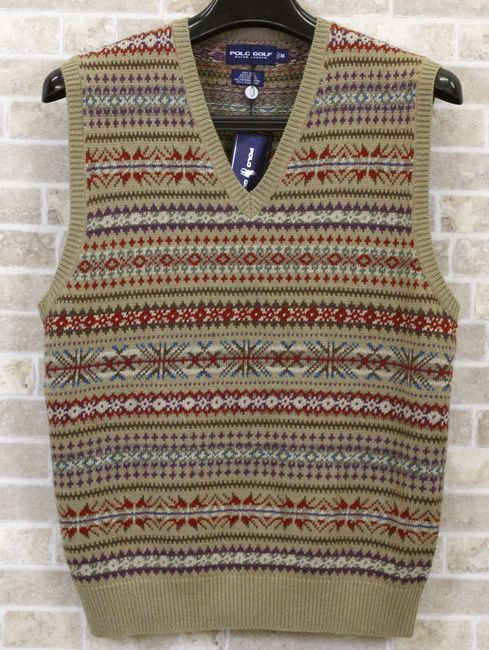 ラルフローレン / Ralph Lauren 「POLO GOLF」 フェアアイル ニット