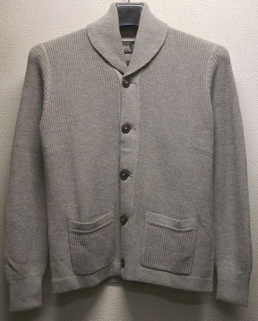 RRL / ダブルアールエル ショールカラー カーディガン イタリアン 