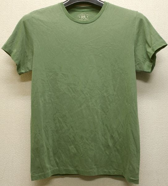 RRL(ダブルアールエル) ヴィンテージ加工 クルーネック Tシャツ