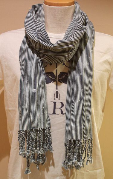 ラルフ DENIM&SUPPLY デニム&サプライ ペイント加工 ストライプ