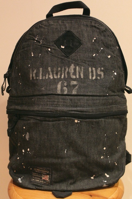 ラルフローレン DENIM&SUPPLY デニム & サプライ ステンシル プリント 
