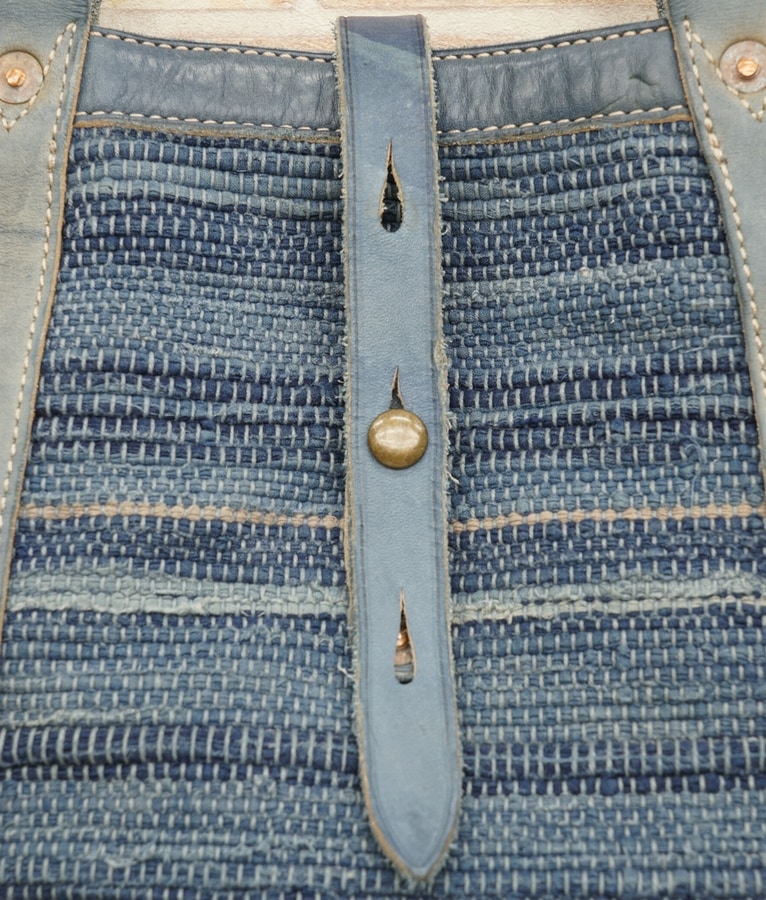 (���֥륢���륨��) RRL �������� �꿥�� ����ǥ��� �֥�󥱥å� �ȡ��� Handwoven Indigo Blanket Tote