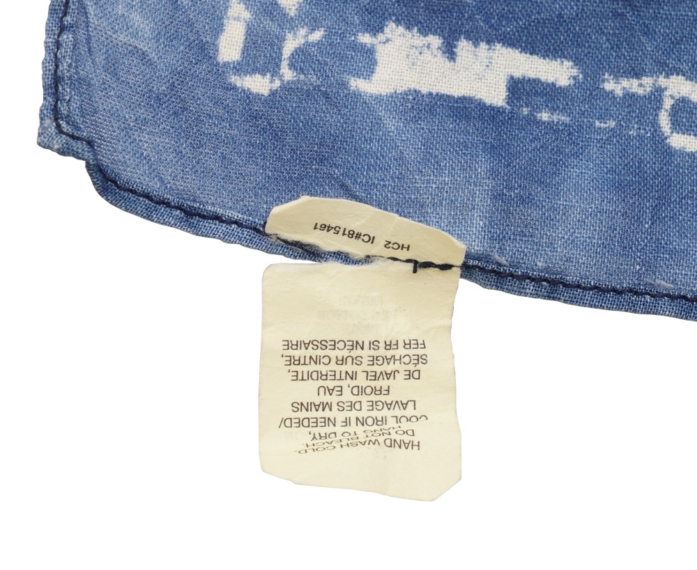(���֥륢���륨��) RRL ������ �������� �ե饬���� �ϥ磻���� �Х���� Indigo-Dyed Cotton Bandanna Made In Japan