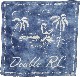 (���֥륢���륨��) RRL ������ �������� �ե饬���� �ϥ磻���� �Х���� Indigo-Dyed Cotton Bandanna Made In Japan