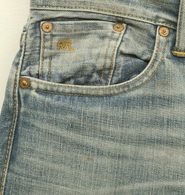 (���֥륢���륨��) RRL �������ǥ˥��� ���ȥ졼�� Dylan ������ ��� Straight Fit Selvedge Jean