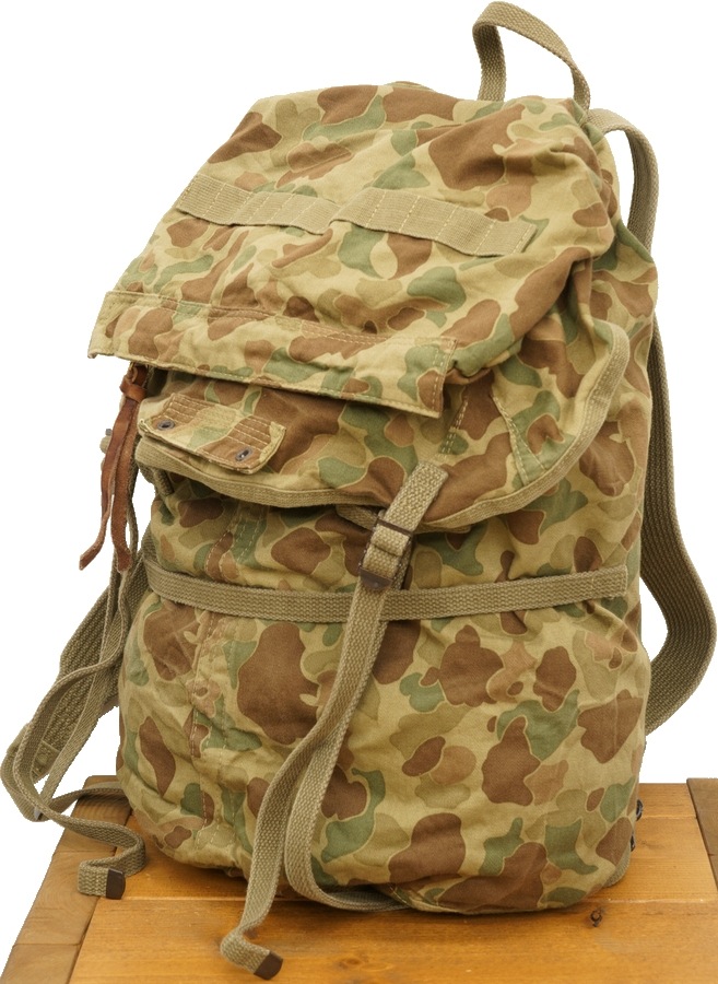 (���֥륢���륨��) RRL ��� Jay Hawk �Хå��ѥå� ����ե� �º� ���å����å� Camo Backpack