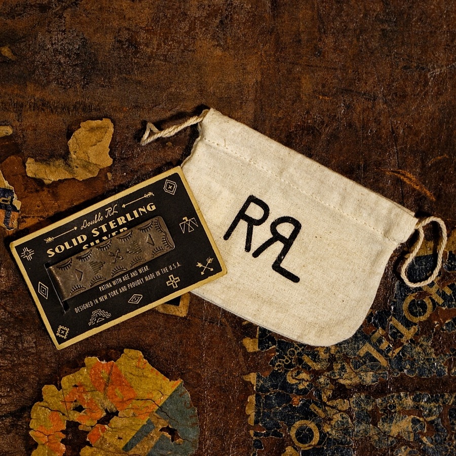 (���֥륢���륨��) RRL ����ꥫ�� ��������� ����С� �ޥ͡� ����å� �ϥ�ɥᥤ�� ��� ��˥��å��� Sterling Silver Money Clip