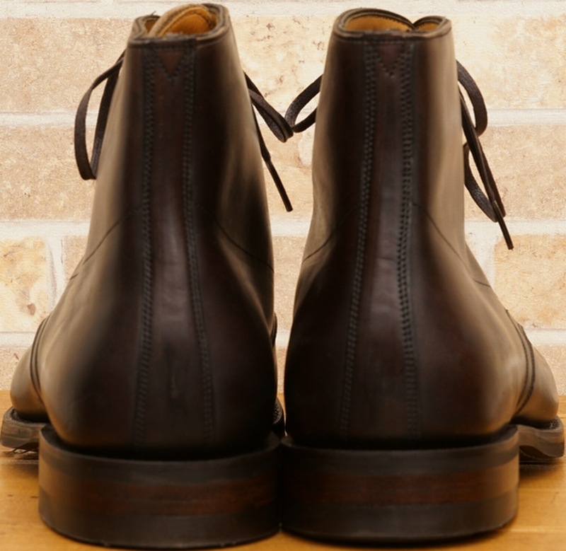 (���֥륢���륨��) RRL �ѹ��� ��ӥ󥰥��ȥ� �쥶�� �֡��� �������֥饦�� ��� Livingstone Leather Boot