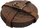 (���֥륢���륨��) RRL �ϥ�ɥᥤ�� �ġ���� �����ӥ� �쥶�� ���������� Hand-Tooled Leather Coaster