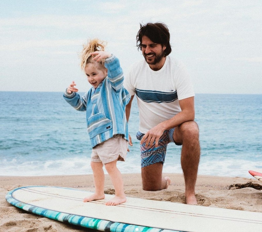 FAHERTY BRAND (�ե���ƥ� �֥���) �ϥ�ɥڥ���� �ݥ��å� T����� ������ �ץ��� �ۥ磻�� ��� Surf Stripe Pocket Tee