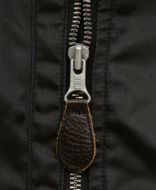 (���֥륢���륨��) RRL �ĥ��� �ե饤�� ���㥱�å� �֥�å� ��� Twill Flight Jacket