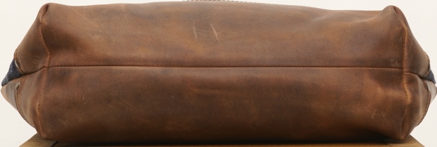 (Will Leather Goods) ������ �쥶�����å� ����ǥ��� �Хƥ��å� �ȡ��� �Хå� No.5 The Indigo Batik Tote