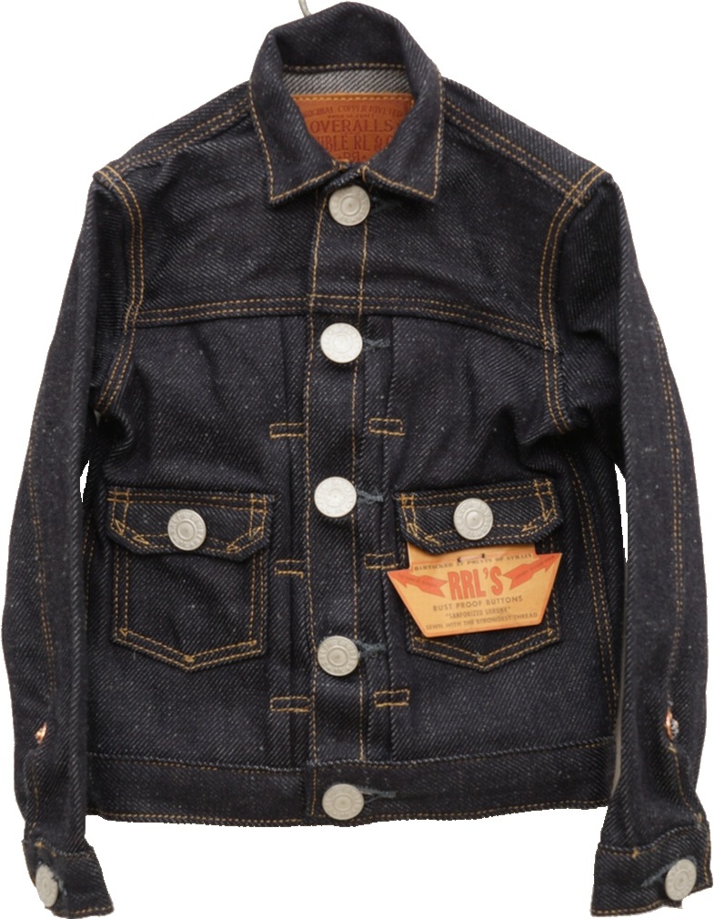 (֥륢륨) RRL 100 ߥƥåɥǥ ǥ˥ ߥ 㥱å Limited Edition Mini Denim Jacket