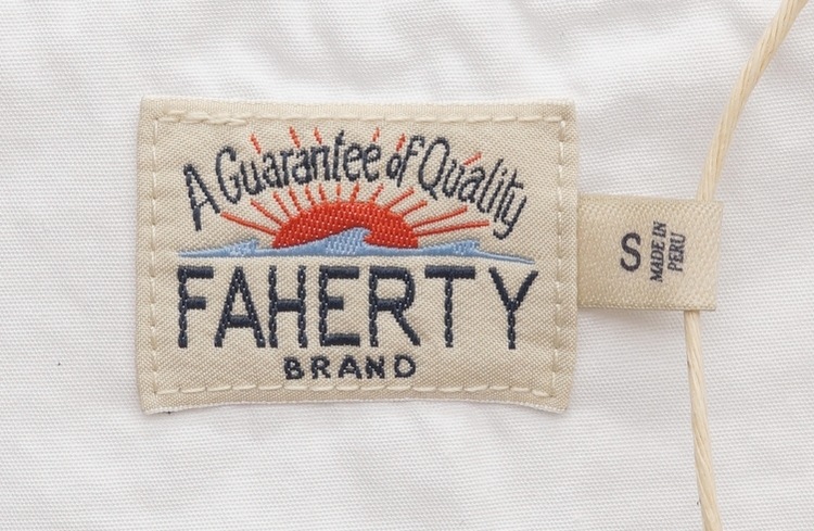 FAHERTY BRAND (եƥ ֥) ꥫåȥ إ꡼ ۥ磻  Slub Cotton Henley White