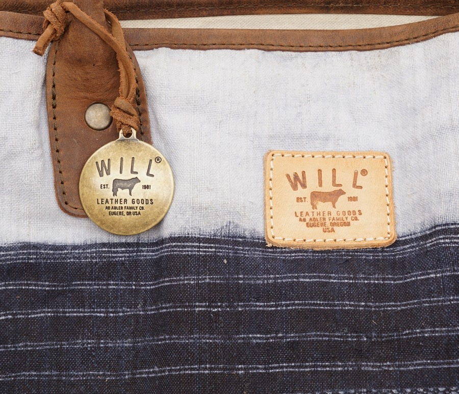 (Will Leather Goods) ������ �쥶�����å� ����ǥ��� �Хƥ��å� �ȡ��� �Хå� No.6 The Indigo Batik Tote
