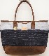(Will Leather Goods) ������ �쥶�����å� ����ǥ��� �Хƥ��å� �ȡ��� �Хå� No.6 The Indigo Batik Tote