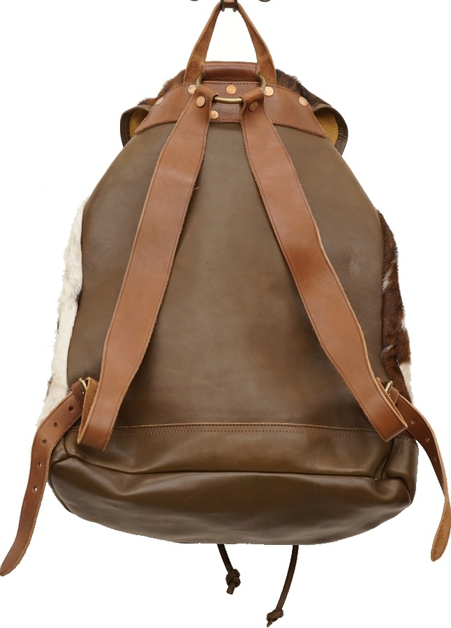 (���֥륢���륨��) RRL �����ꥢ��쥶�� ������ �إ� ���å����å� ��� Calf Hair Rucksack No.��