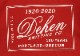 Dehen 1920(�ǡ��إ�) �϶�100��ǯ �����ǥ� �����꡼��ץ��� T����� ��å� ����ꥫ�� ��� 100 Year Anniversary Single Label Tee Red