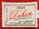 Dehen 1920(�ǡ��إ�) �϶�100��ǯ �����ǥ� �����꡼��ץ��� T����� ��å� ����ꥫ�� ��� 100 Year Anniversary Single Label Tee Red