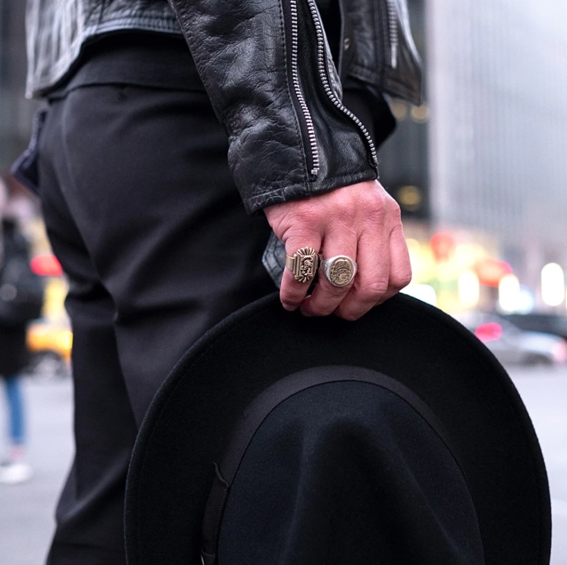 LHN Jewelry(���륨�������̥��奨�꡼) �ϥ�ɥᥤ�� Born To Loose ��������� ����С� ������ ��� ��� ��ǥ����� ��˥��å��� Silver Ring