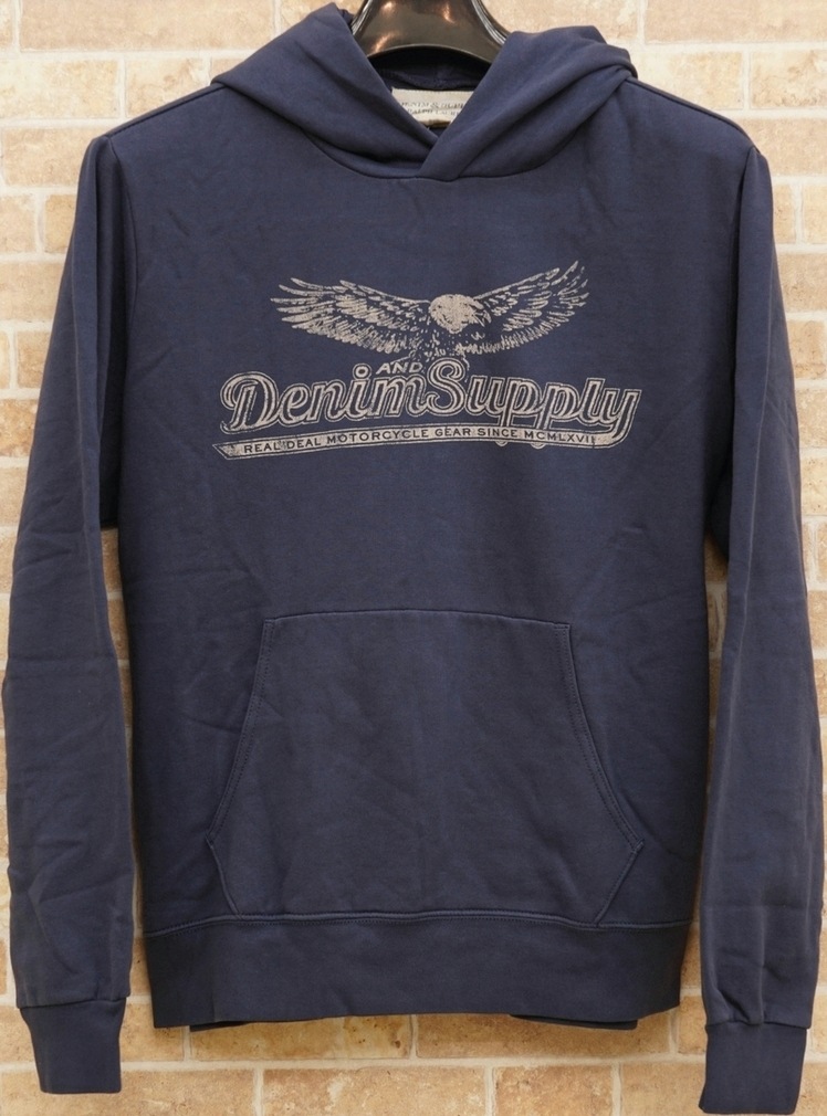 ե Denim&Supply ǥ˥ץ饤  Хåץ ץ륪С ѡ աǥ ͥӡ XXL 