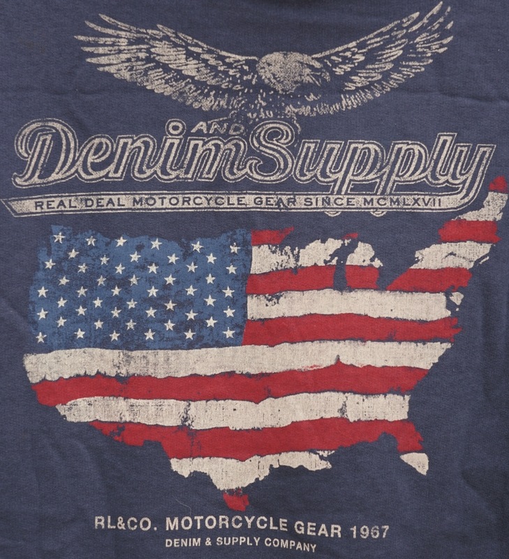 ե Denim&Supply ǥ˥ץ饤  Хåץ ץ륪С ѡ աǥ ͥӡ XXL 