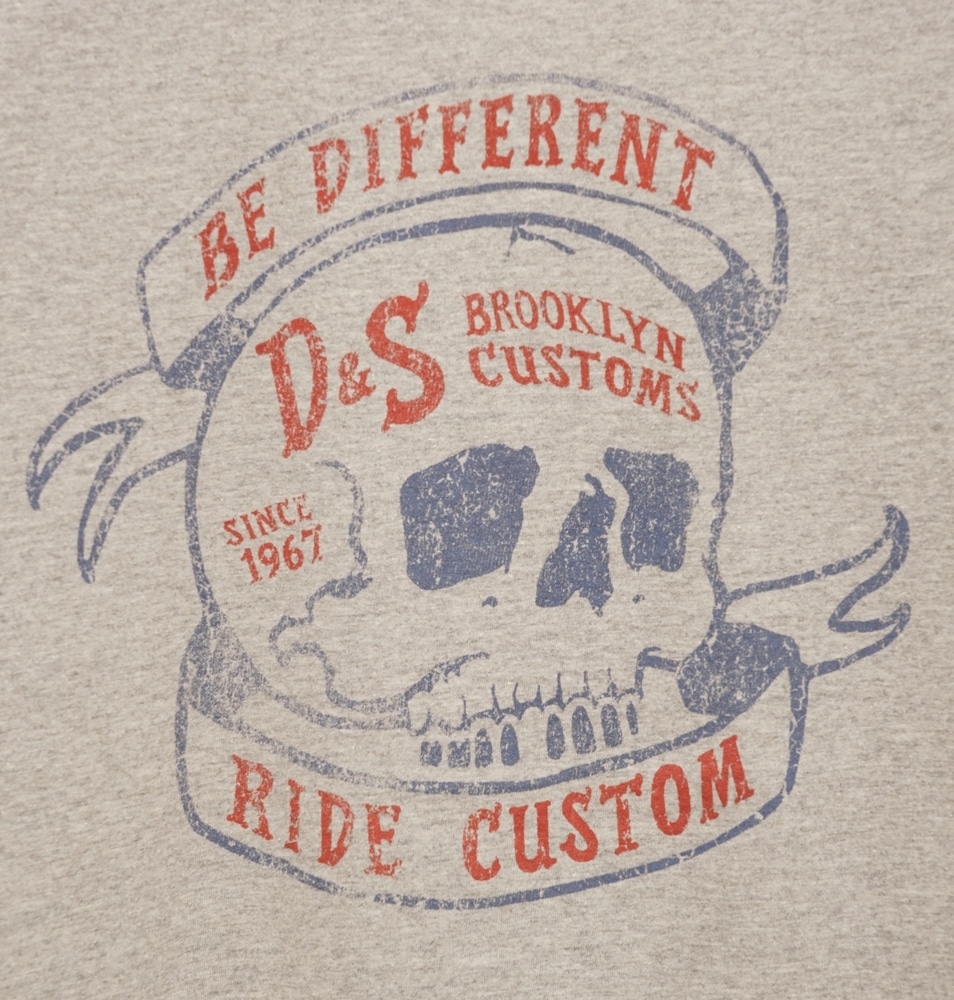 ���ե������ Denim&Supply �ǥ˥�����ץ饤������ ����֥�� T����� ���졼 ���