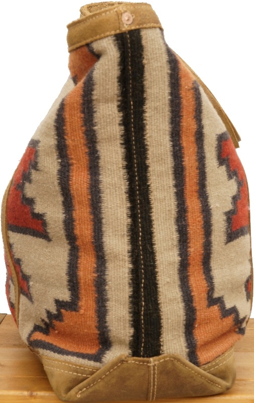 (���֥륢���륨��) RRL �ͥ��ƥ����� �饰 x �����ϥ��� �ȡ��ȥХå� Hand Woven Rug Cowhide Tote