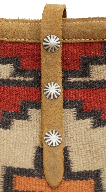 (���֥륢���륨��) RRL �ͥ��ƥ����� �饰 x �����ϥ��� �ȡ��ȥХå� Hand Woven Rug Cowhide Tote