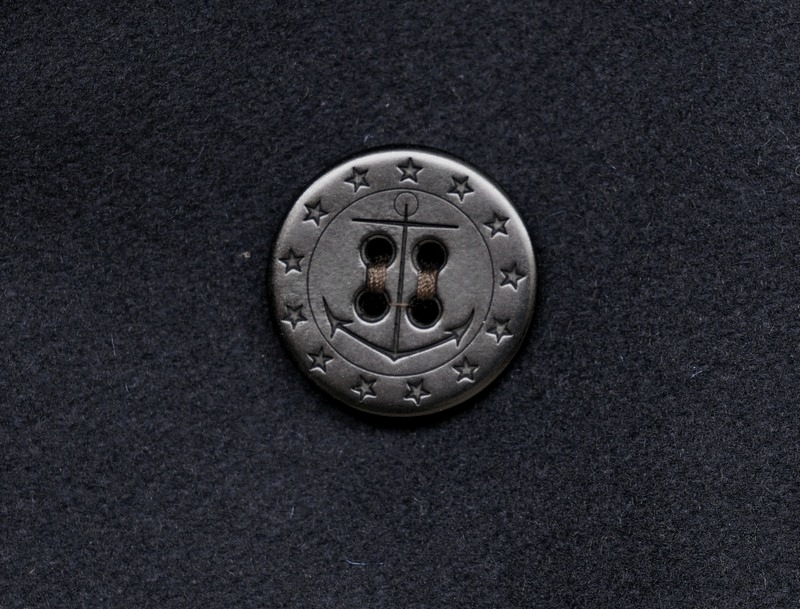 (֥륢륨) RRL 쥶 ȥ ԡ ͥӡ  Leather Trim Peacoat