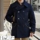 (֥륢륨) RRL 쥶 ȥ ԡ ͥӡ  Leather Trim Peacoat