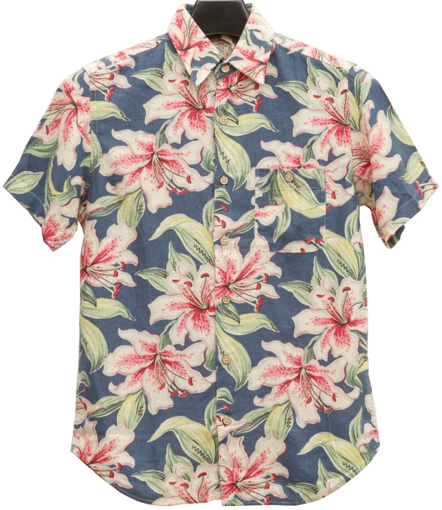 Faherty Brand ファリティ ブランド ハワイアン アロハ シャツ ハイビスカス レーヨン ブレンド 半袖 メンズ Faherty Brand 半袖トップス Garyu ラルフローレン Rrl通販サイト