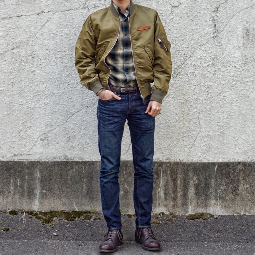 マルチボーダーシリーズ 【新品】RRL ダブルアールエル ma1